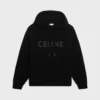 CELINE-tröja med huva i Monochroms ull
