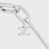 Charmhalsband i mässing med rodiumfinish Charmhalsband i mässing med rodiumfinish