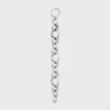 Charms Heritage Chunky-armband i mässing med rodiumfinish