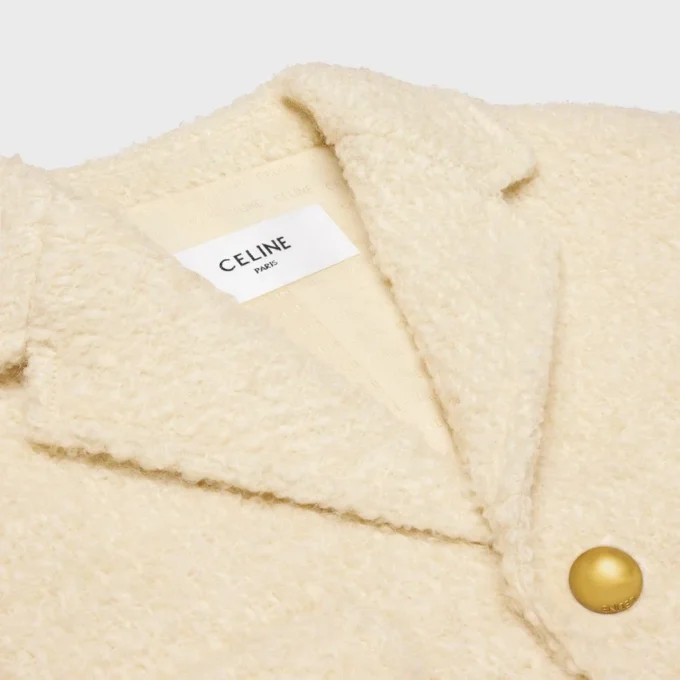 Chasseur-jacka i mohair- och ulltweed Chasseur-jacka i mohair- och ulltweed