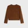 Chelsea-jacka i mohair- och ulltweed Chelsea-jacka i mohair- och ulltweed