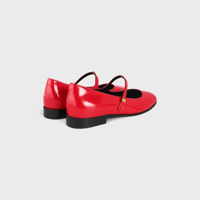 City Ballerina i glansigt kalvskinn