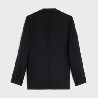 Classic smokingjacka i Grain De Poudre-ull