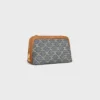 Clutch med kedja i Jacquard Triomphe All Over