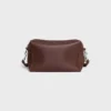 Crossbody-väska Take Away i slätt kalvskinn