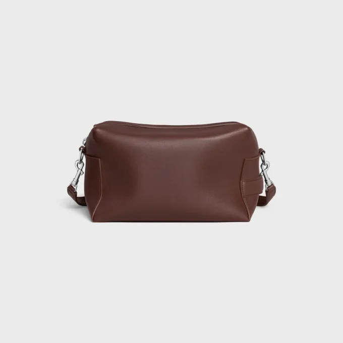 Crossbody-väska Take Away i slätt kalvskinn