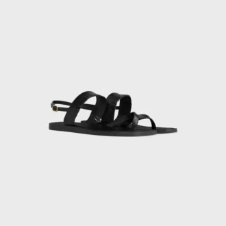 Dakota-sandal i kalvskinn – vegetabiliskt garvat