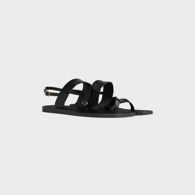 Dakota-sandal i kalvskinn – vegetabiliskt garvat Dakota-sandal i kalvskinn – vegetabiliskt garvat