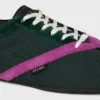 De platta sneakersen i grosgrain, sammet, kalvskinn och lammskinn De platta sneakersen i grosgrain, sammet, kalvskinn och lammskinn