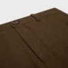 Docks-byxor i stretchig ullgabardin