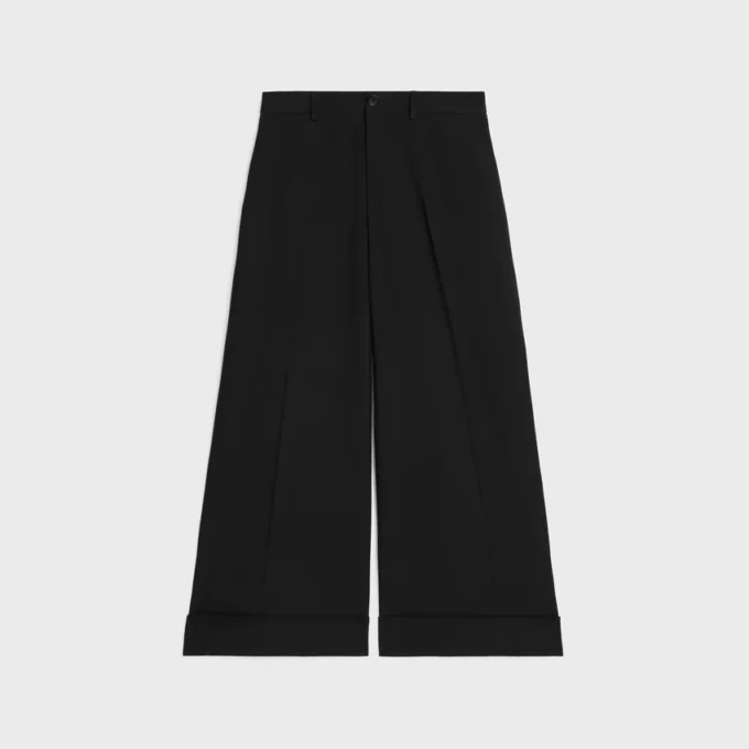 Docks-byxor i ullgabardin