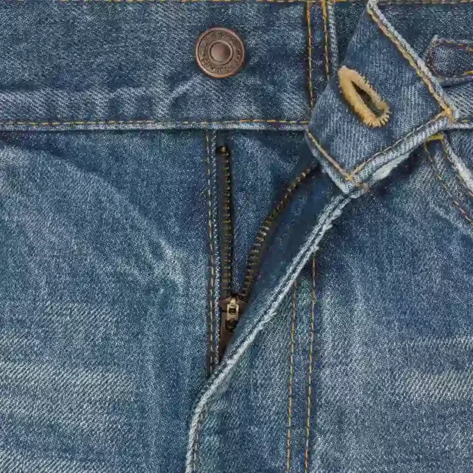 Dylan Flared Jeans med signatur i bomullsdenim