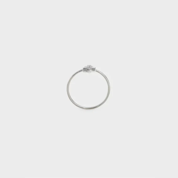 Etoile CELINE-ring i vitt guld och diamant