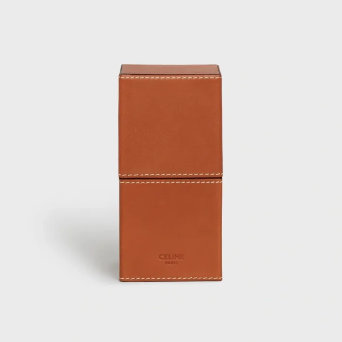 Etui 1 Parfym 100 ml i naturligt kalvskinn