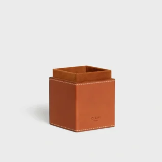 Etui 1 Parfym 100 ml i naturligt kalvskinn