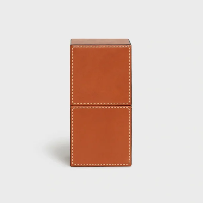 Etui 1 Parfym 100 ml i naturligt kalvskinn