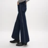 Flare Jeans 003 i lätt indigo-denim