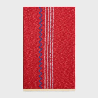 Fouta i broderad bomull