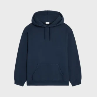 Huvtröja i bomullsfleece