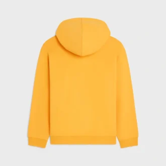 Huvtröja i bomullsfleece