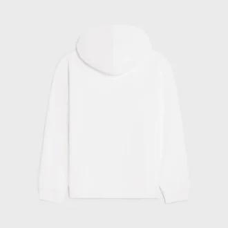 Huvtröja i bomullsfleece