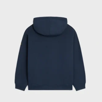 Huvtröja i bomullsfleece