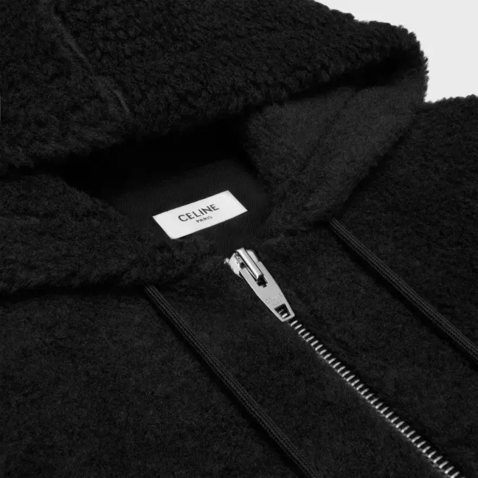 Huvtröja i polar fleece