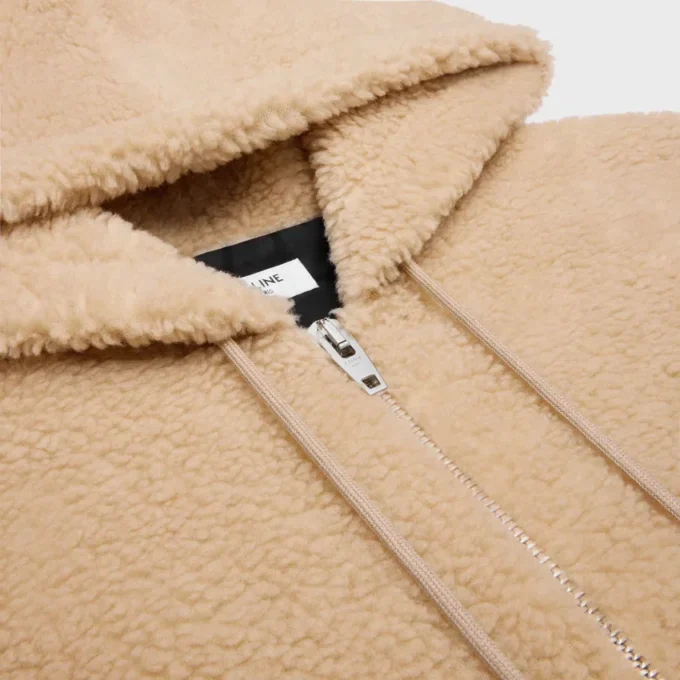 Huvtröja i polar fleece