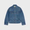 Jacka i styv denim