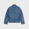 Jacka i styv denim