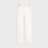 Jane Flared Jeans i Optic White Wash Denim