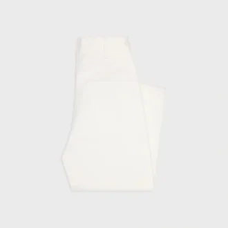 Jane Flared Jeans i Optic White Wash Denim