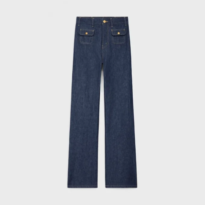 Jane Jeans i denim med råtvätt Jane Jeans i denim med råtvätt
