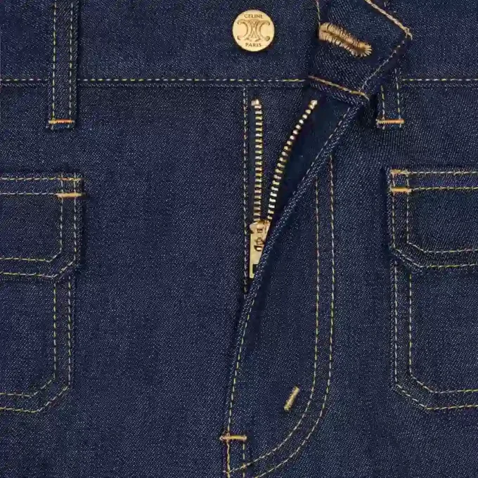 Jane Jeans i denim med råtvätt Jane Jeans i denim med råtvätt