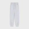 Joggingbyxor i bomullsfleece
