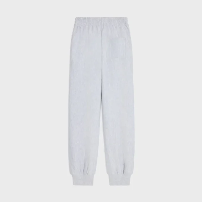 Joggingbyxor i bomullsfleece