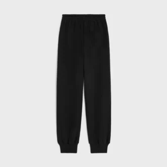 Joggingbyxor i bomullsfleece