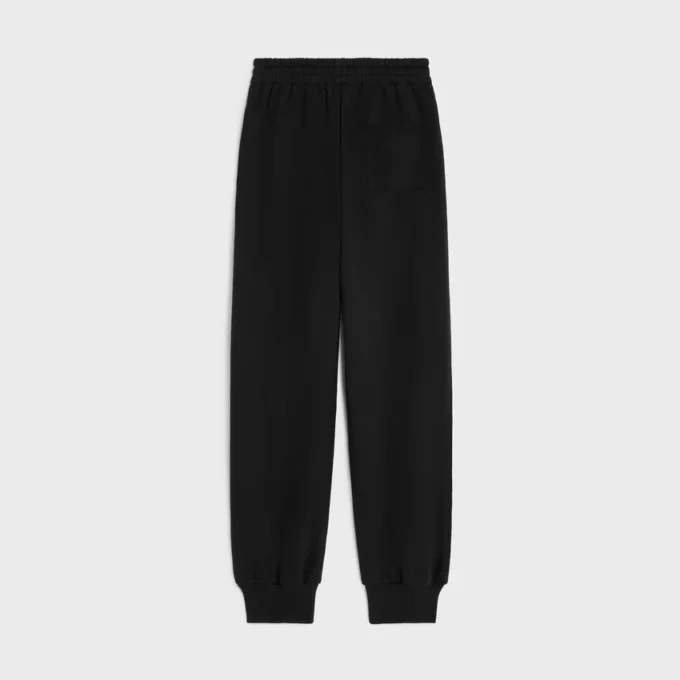 Joggingbyxor i bomullsfleece