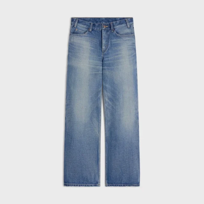 Jolene-jeans i bomullsdenim