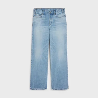 Jolene-jeans i Golden Blue Wash-denim