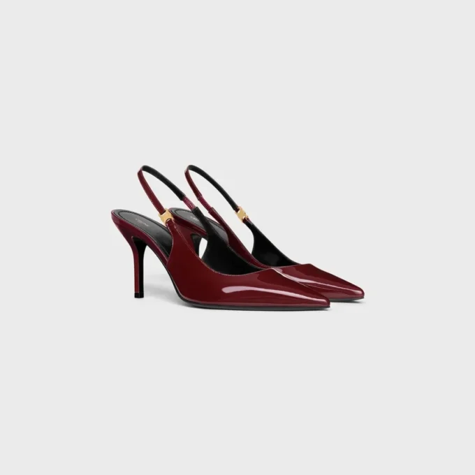 Judy – Triomphe-pumps i lackat kalvskinn Judy – Triomphe-pumps i lackat kalvskinn