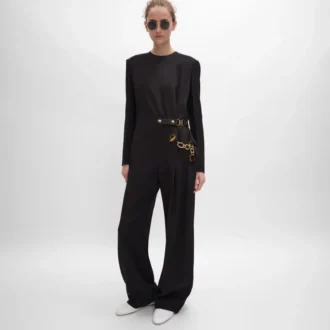 Jumpsuit i acetatsilke