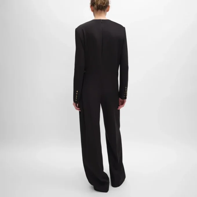 Jumpsuit i acetatsilke