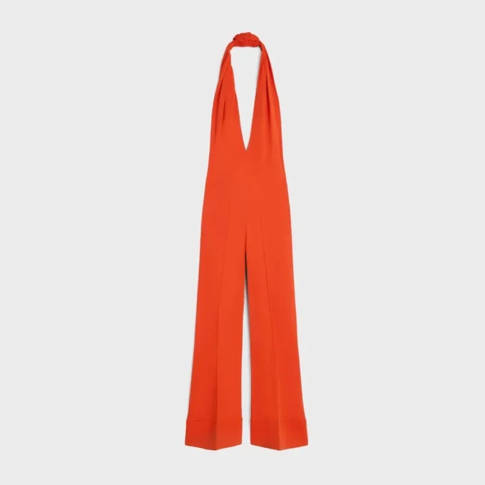 Jumpsuit i viskosjersey
