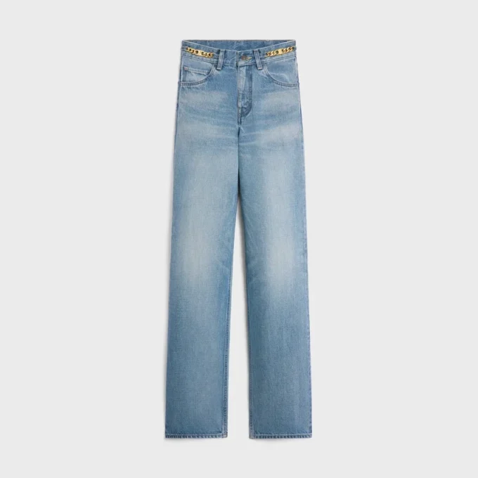 Kitty-jeans i Pismo Wash-denim Kitty-jeans i Pismo Wash-denim