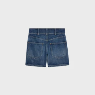 Kitty-shorts i mörk Union Wash-denim