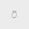 Knotring i mässing med rodiumfinish Knotring i mässing med rodiumfinish
