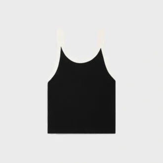 Kort linne i bomullsjersey