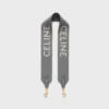 Kort rem i ull med CELINE-jacquard