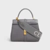 Kort rem i ull med CELINE-jacquard